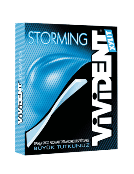 VIVIDENT 33 GR WALLET STORMING GUM * 18