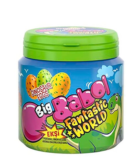 BİG BABOL 90 GR FANTASTİC WORLD EKŞİ MEYVE ŞİŞE*10