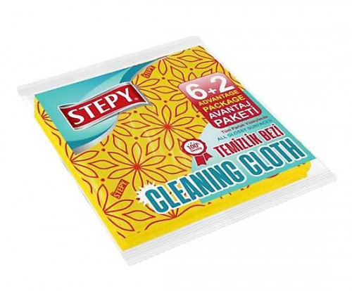 STEPY CLOTH 8 PCS YELLOW (34*35)*24