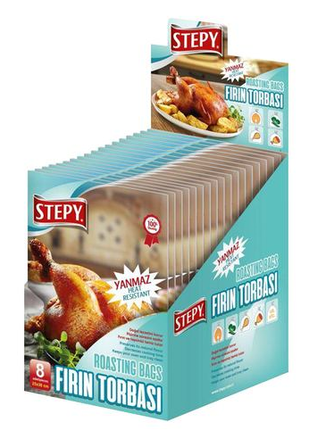STEPY FIREPROOF OVEN BAG 8 PCS * 48