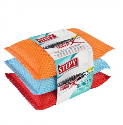 STEPY SUPER SPONGE 3 PCS *48