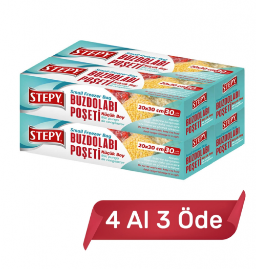 STEPY FREEZER BAG BUY 4 PAY 3 SMALL SIZE*12