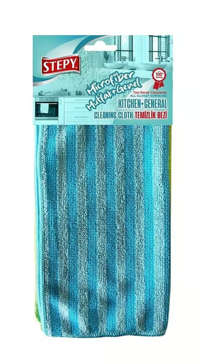 STEPY MICROFIBER KITCHEN + CLEANING CLOTH * 24