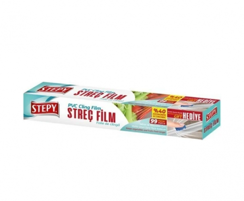 STEPY STRETCH FILM 40% ECONOMIC 99 METERS * 24