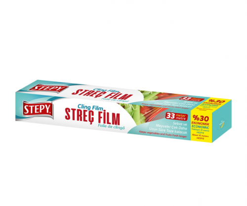 STEPY STRETCH FILM 30% ECONOMIC 33 METERS * 24