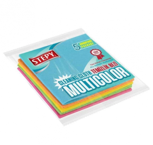 STEPY CLOTH 5 PCS COLORFUL (34*35)*24