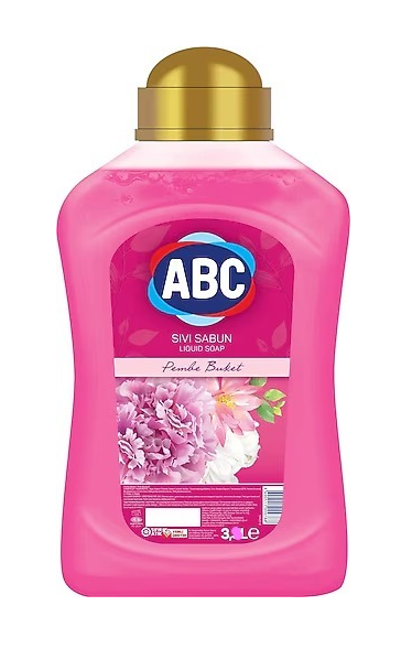 ABC 3 LT LIQUID SOAP PINK*8