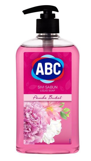 ABC 400 ML LIQUID SOAP PINK*12