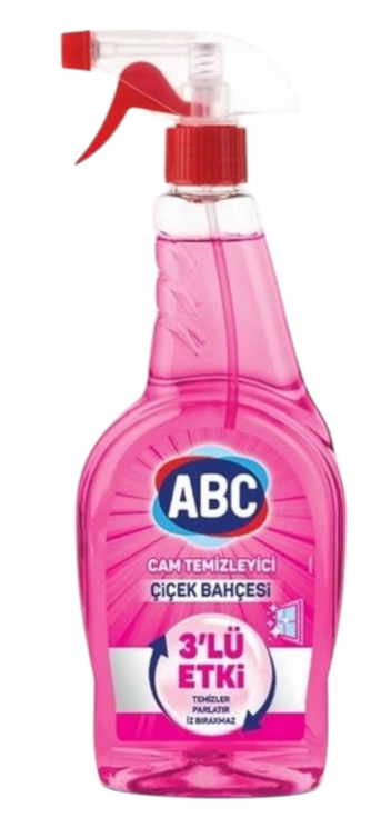 ABC 500 ML GLASS CLEANER FLOWER GARDEN*24