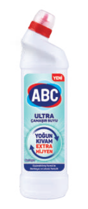 ABC 750 ML ULTRA BLEACH WHITE*18