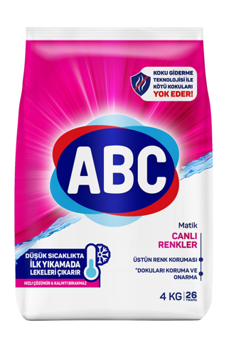 ABC 4 KG MATIC VIBRANT COLORS*1