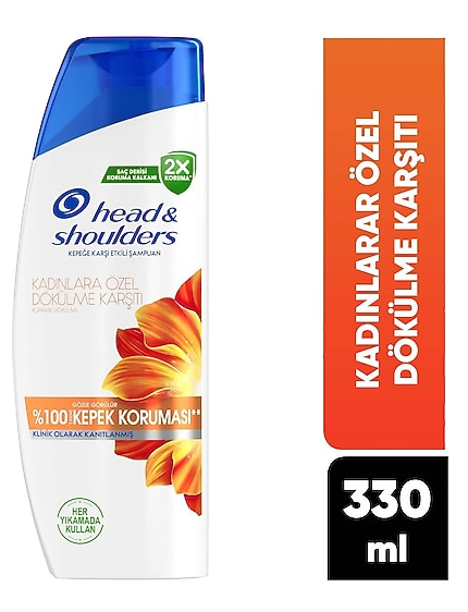 HEAD & SHOULDERS SHAMPOO 330 ML AVOIDING OF HAIR LOSS WOMAN*6