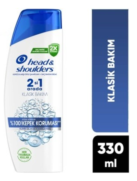 HEAD & SHOULDERS 330 ML CLASSIC CARE 2IN1*6
