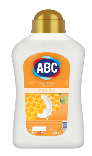 ABC 3 LT LIQUID SOAP HONEY & MILK*8