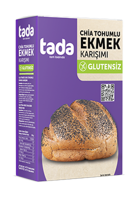 TADA 500 GR GLUTEN-FREE WITH CHIA SEEDS BREAD MIX*12