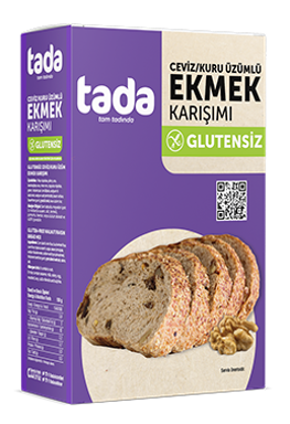 TADA 500 GR GLUTEN-FREE RAISIN WALNUT BREAD MIX*12