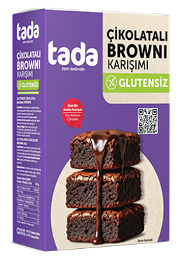TADA 225 GR GLUTEN-FREE CHOCOLATE BROWNIE MIX*12