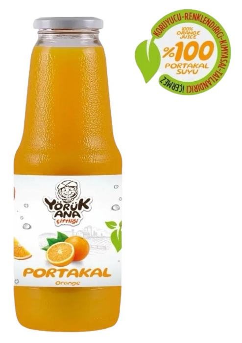 YÖRÜK ANA 1000 ML TRADITIONAL 100% ORANGE JUICE*6
