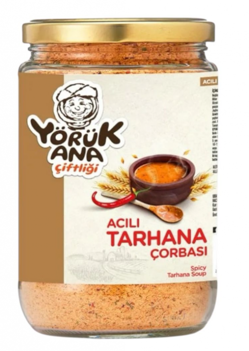 YÖRÜK ANA 450 GR TRADITIONAL HOT TARHANA SOUP GLASS*6