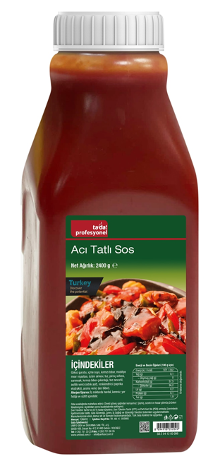 TADA 2100 GR HOT & SWEET SAUCE*6