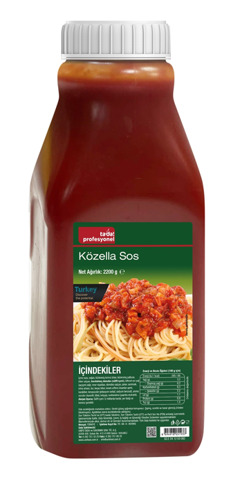TADA 2100 GR KÖZELLA SAUCE*6