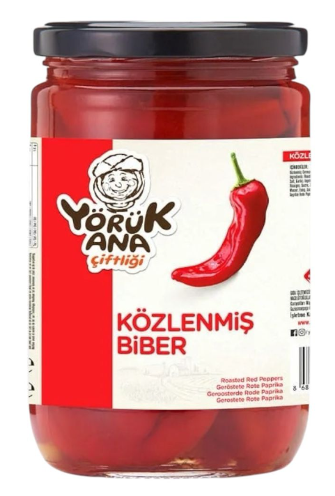 YÖRÜK ANA 615 GR TRADITIONAL ROASTED PEPPERS*12