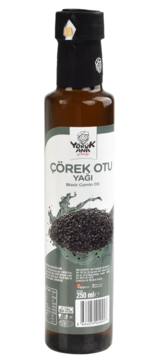 YÖRÜK ANA 250 GR BLACK SEED OIL*12
