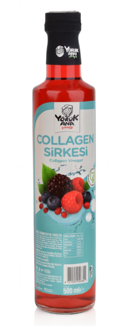 YÖRÜK ANA 500 GR COLLAGEN VINEGAR *12