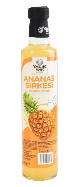 YÖRÜK ANA 500 GR PINEAPPLE VINEGAR*12