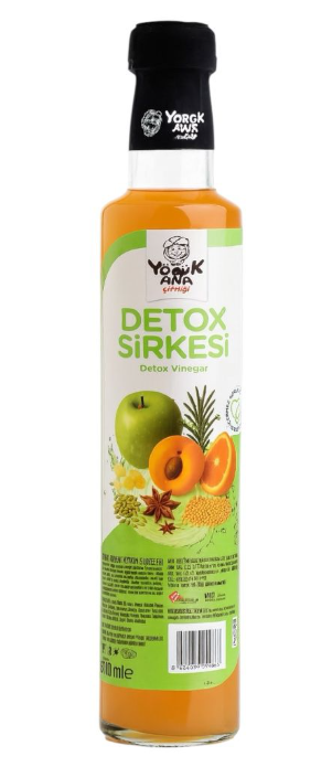 YÖRÜK ANA 500 GR DETOX VINEGAR*12