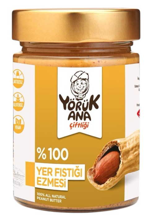 YÖRÜK ANA 300 GR 100% PEANUT PASTE*6