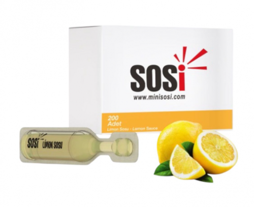SOSI 10 ML DISPOSABLE LEMON SAUCE * 200