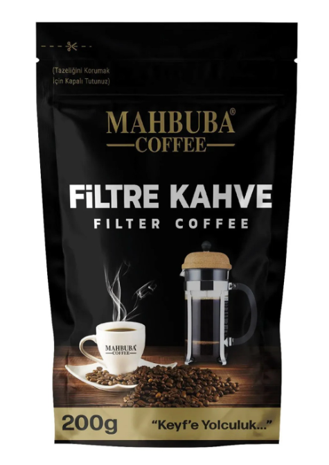 MAHBUBA 200 GR FILTER COFFEE*20