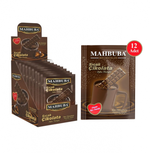 MAHBUBA HOT CHOCOLATE 12 PCS BOX *20