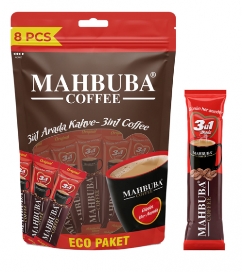 MAHBUBA ECO 3+1 COFFEE PACKAGE 8 PCS*30