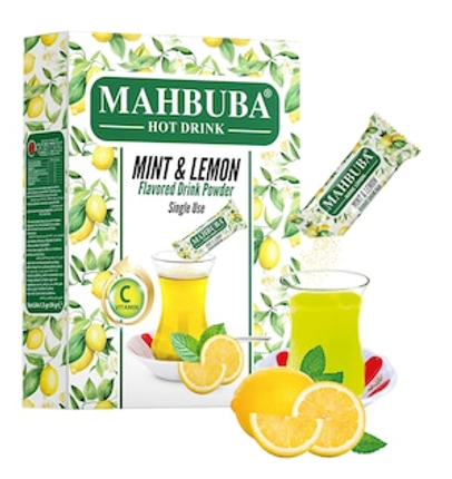 MAHBUBA 1.5 GR HOT DRINK 24 PCS MINT LEMON*24