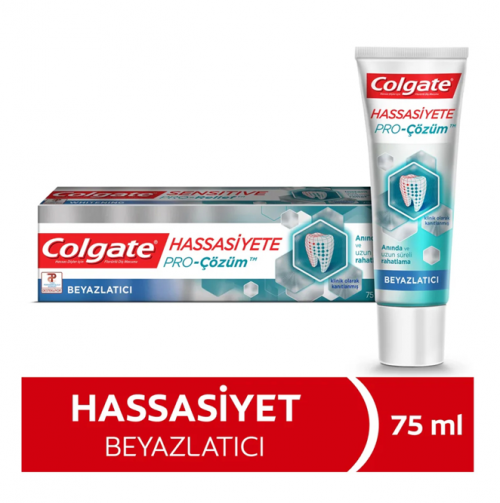 COLGATE 75 ML HASSA.ANINDA ÇÖZ.ONA.HASSAS BEYAZ*12