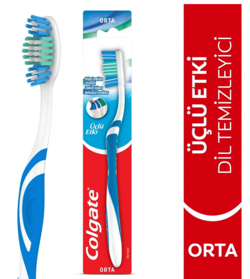 COLGATE DİŞ FIRÇASI ÜÇLÜ ETKİ*12