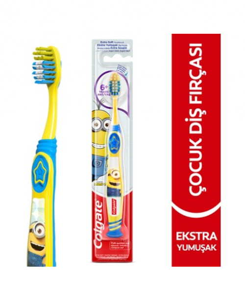 COLGATE DİŞ FIRÇASI MİNİONS 6+YAŞ*12