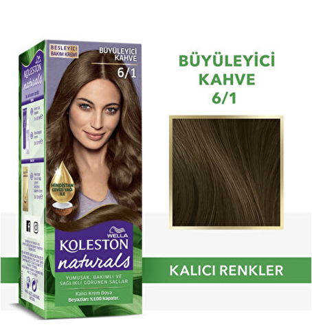 KOLESTON NATURALS 6/1 BÜYÜLEYİCİ KAHVE*3