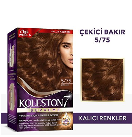 KOLESTON SUPREME KİT 5/75 ÇEKİCİ BAKIR*3