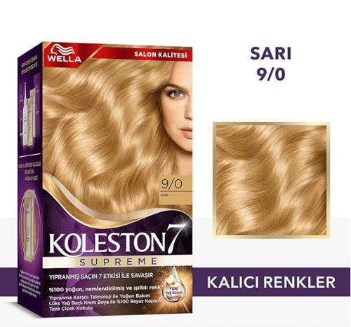 KOLESTON SUPREME KİT 9/0 SARI*3