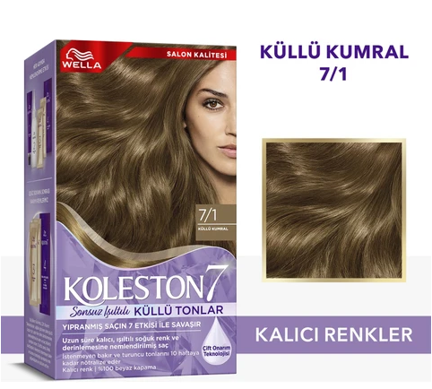 KOLESTON SUPREME KİT 7/1 KÜLLÜ KUMRAL*3