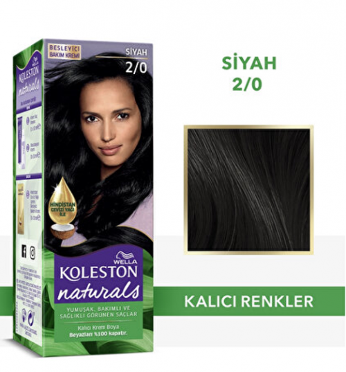 KOLESTON NATURALS 2/0 SİYAH*3
