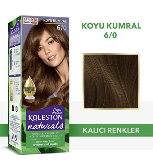 KOLESTON NATURALS 6/0 KOYU KUMRAL*3
