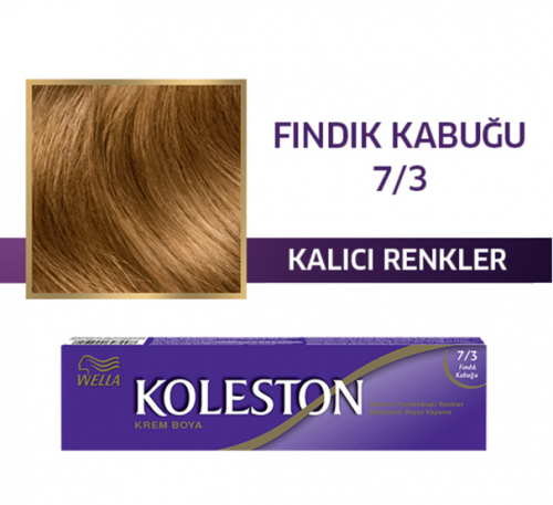 KOLESTON SİNGLE TÜP 7/3 FINDIK KABUĞU*3