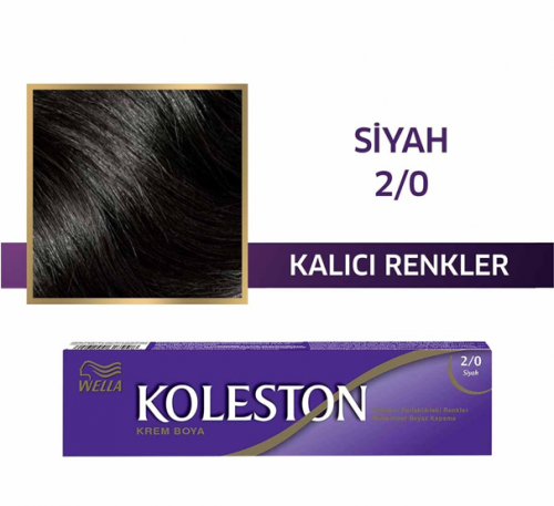 KOLESTON SİNGLE TÜP 2/0 SİYAH*3