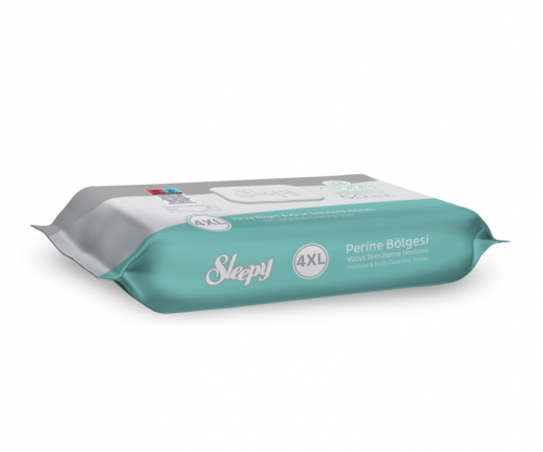 SLEEPY PERİNE BÖLGE TEMİZLEME HAVLUSU 50 Lİ*18