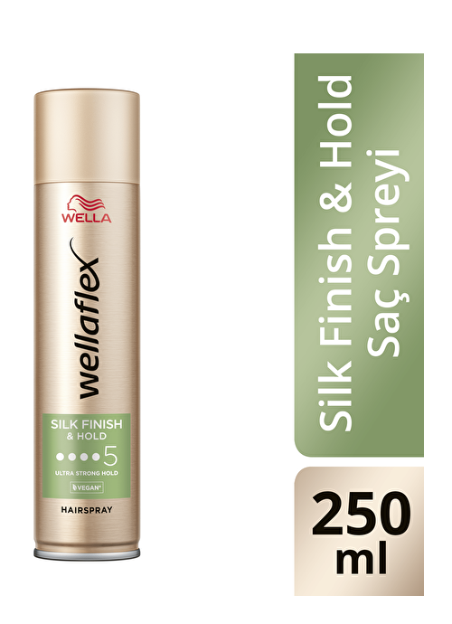 WELLAFLEX 250 ML SİLK FİNİSH & HOLD SAÇ SPREY*6