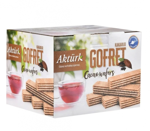 Aktürk Cocoa Wafer 800gr*8